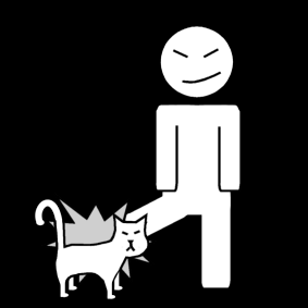 kick the cat